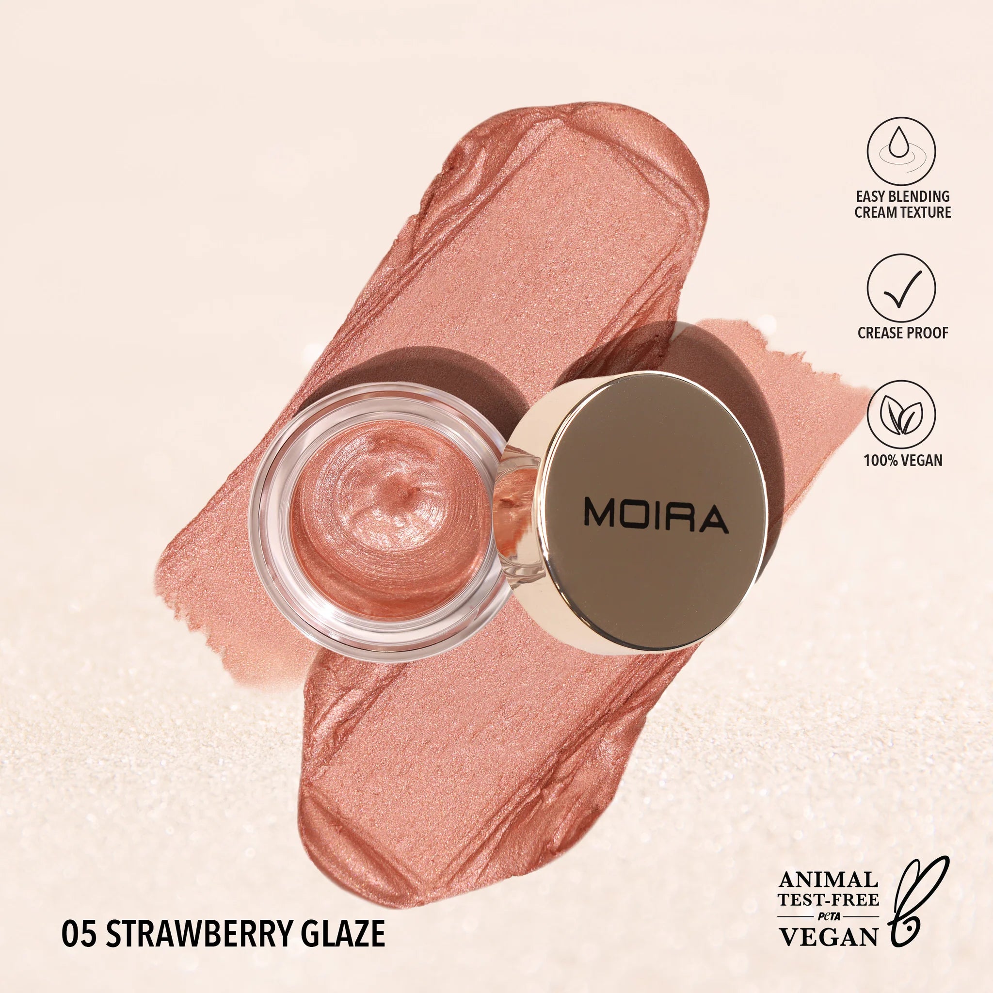 Moira Everlust Shimmer Cream Shadow