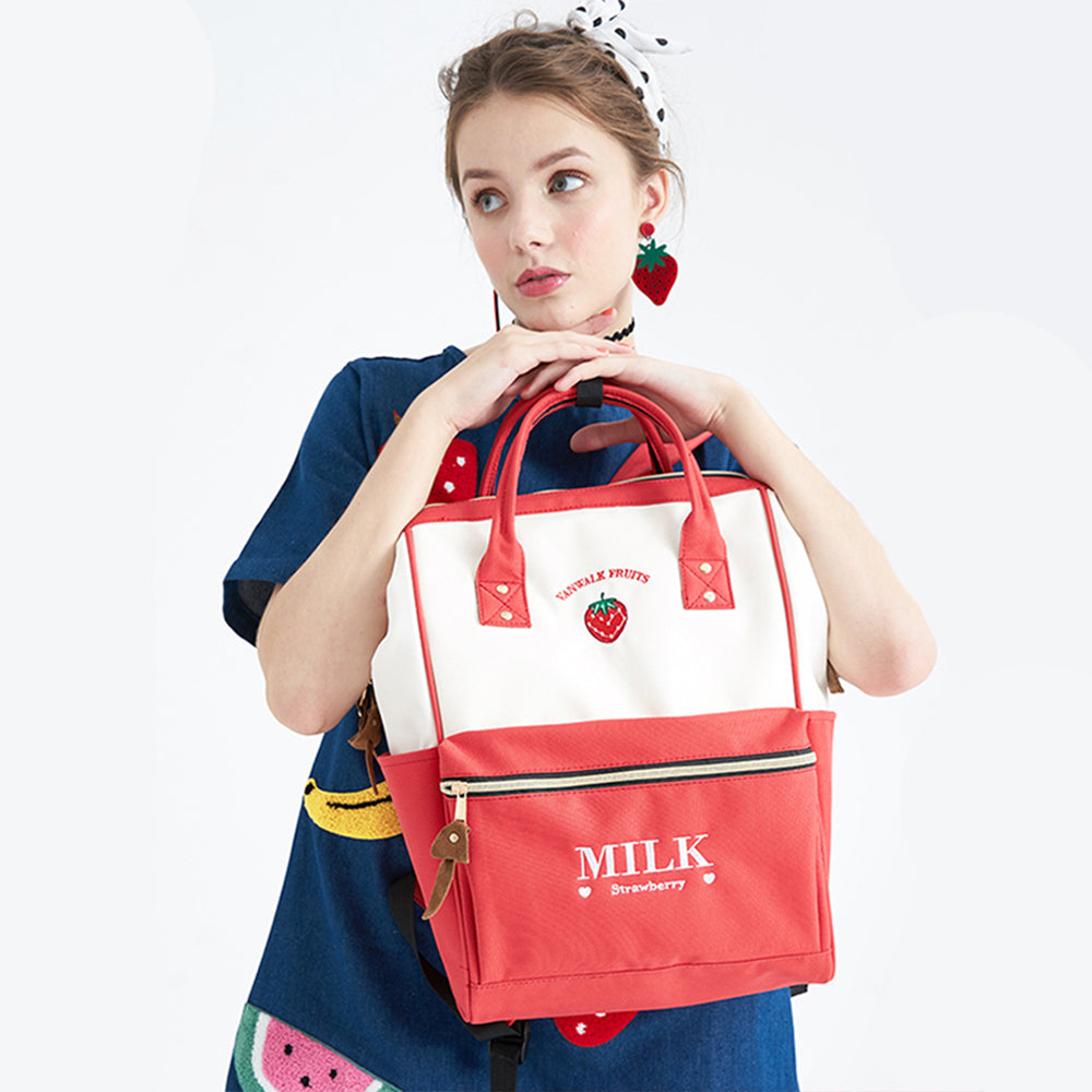 Stylish School Backpack with Wide 