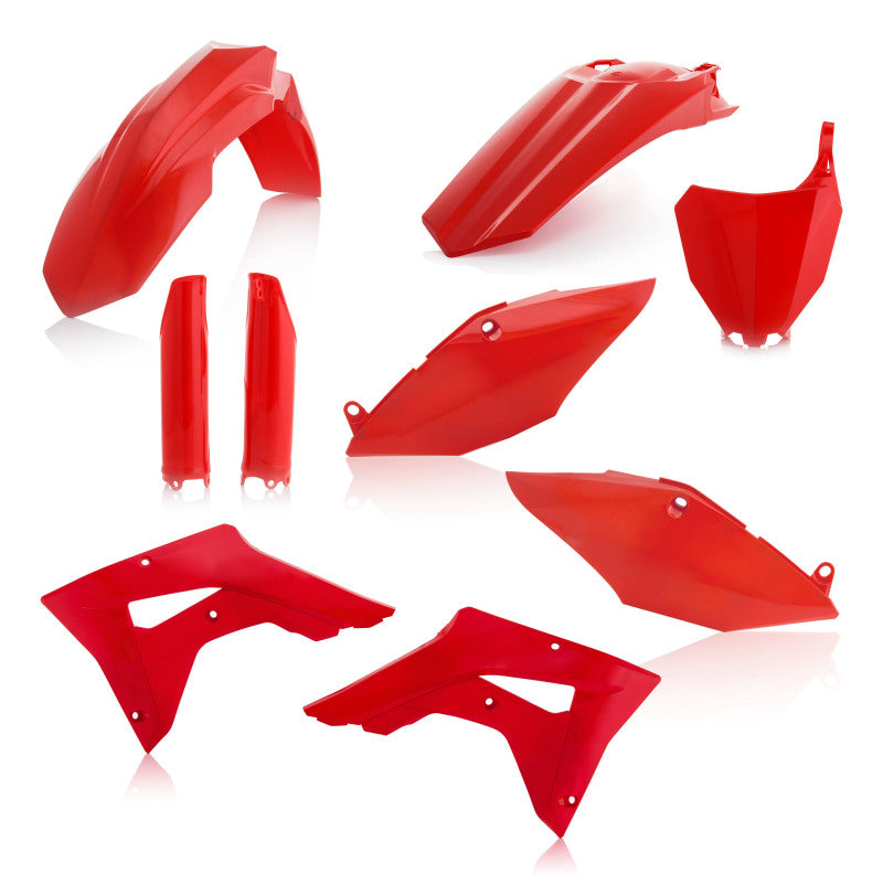Acerbis 17-18 Honda CRF450RX (Does Not Include Airbox Cover) Full Plastic Kit - 00 CR Red