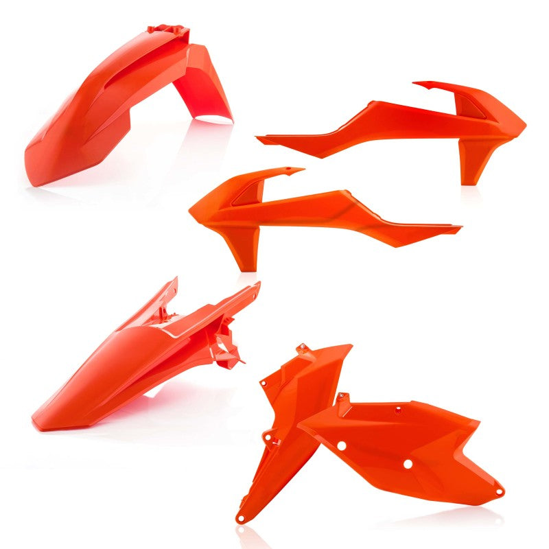 Acerbis 16-18 KTM 125-450 SX/ SX-F/ XC-F /XC Plastic Kit - 16 Orange