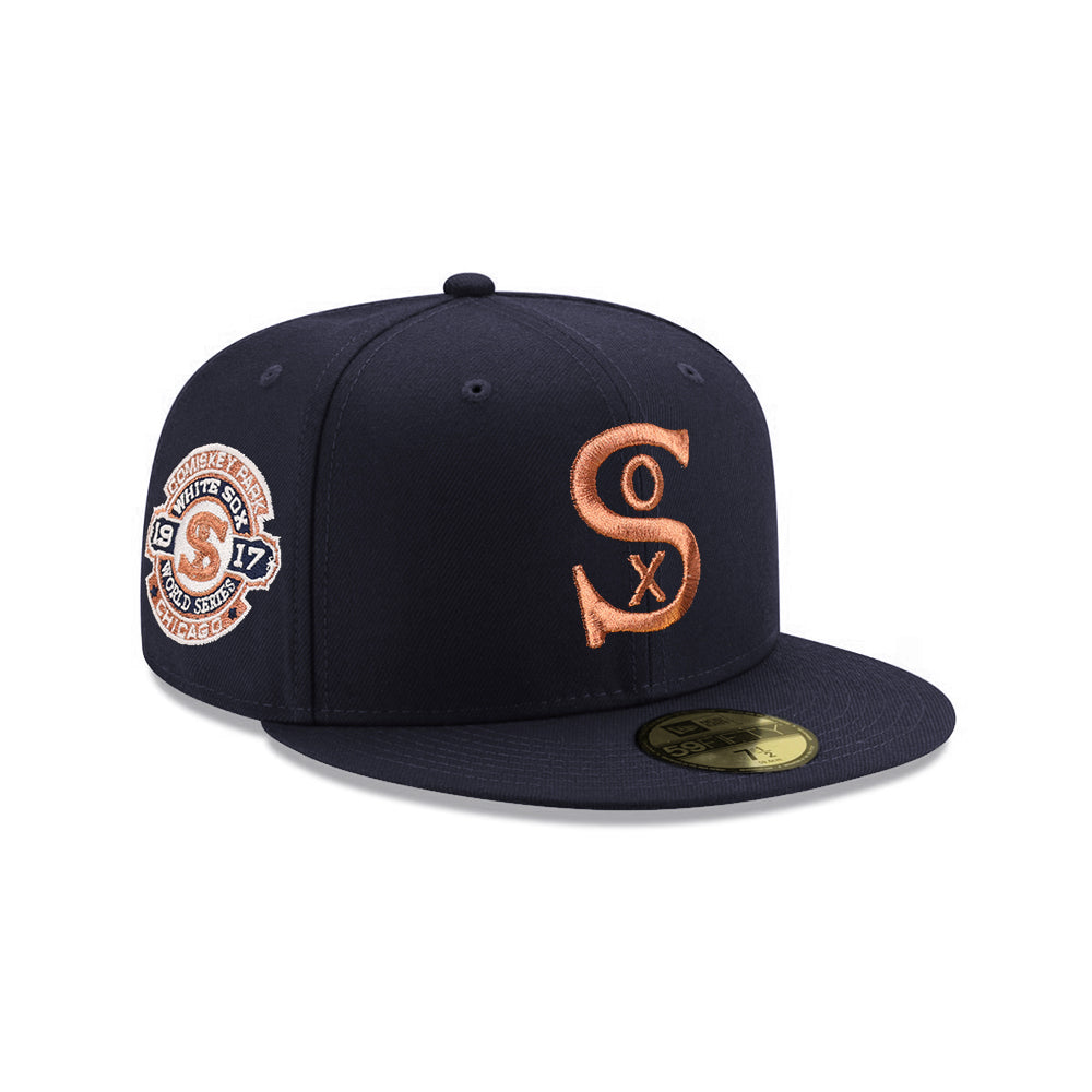 Chicago White Sox Navy Copper 1917 World Series SP 59Fifty Fitted