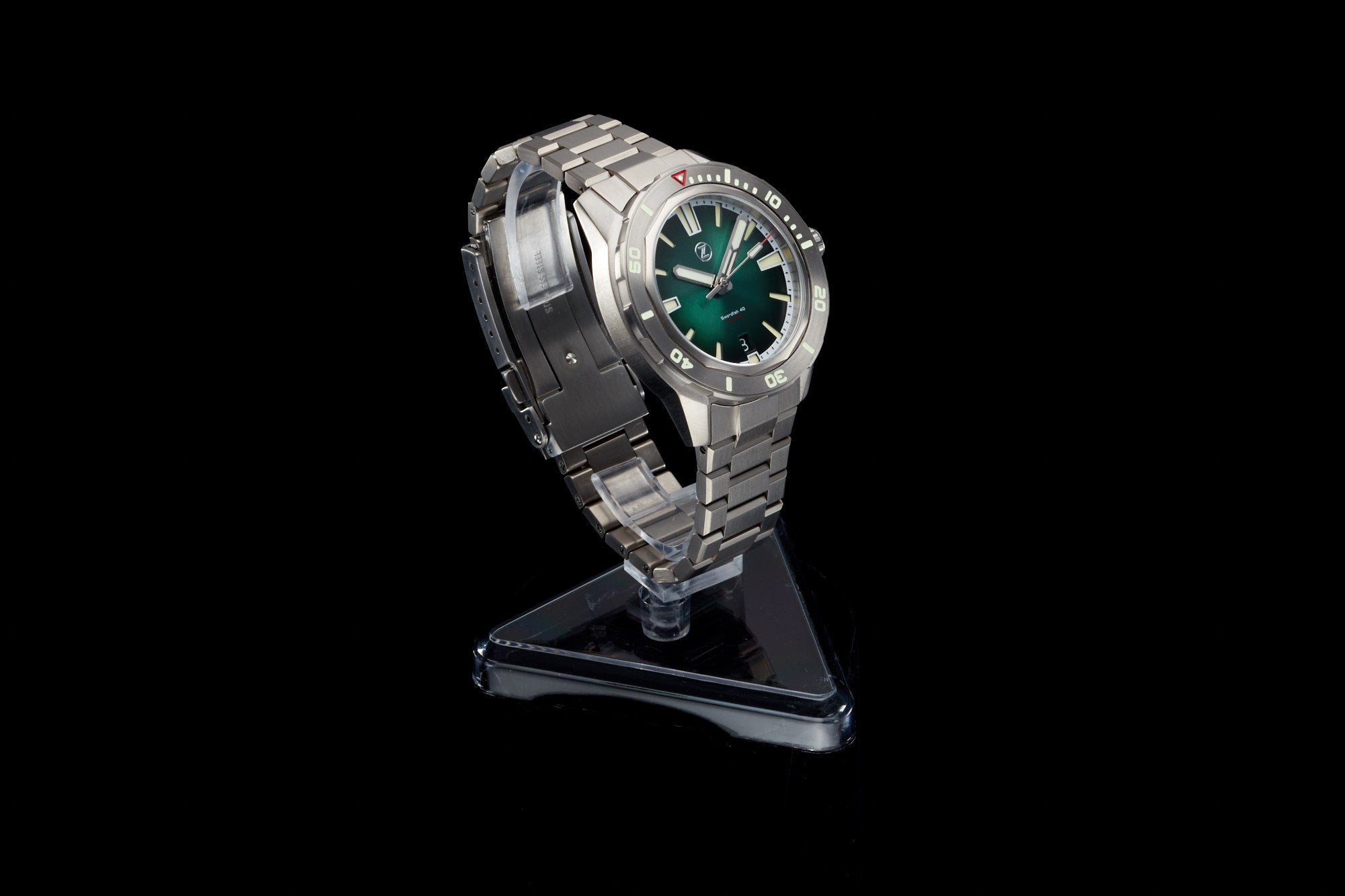 Swordfish 40mm Ti Emerald Green