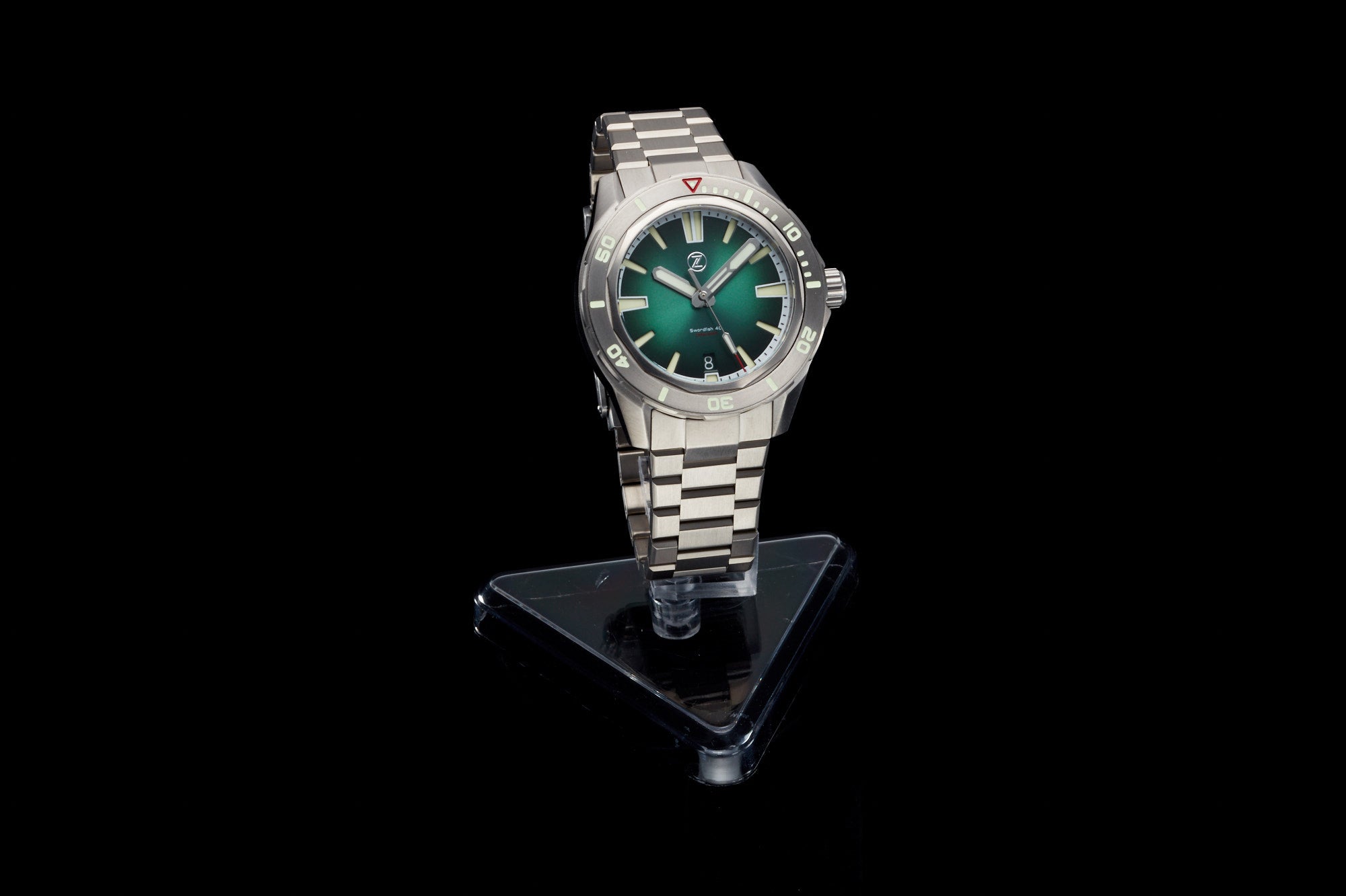 Swordfish 40mm Ti Emerald Green