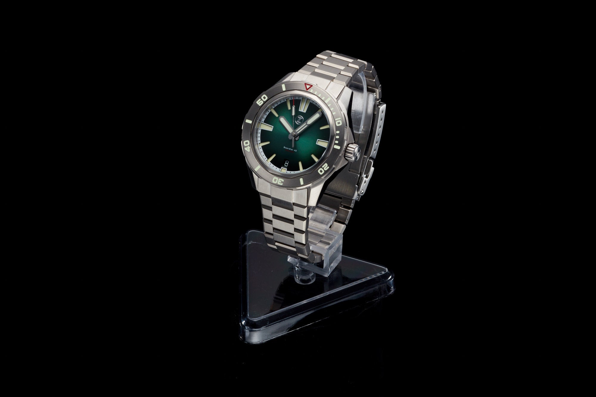 Swordfish 40mm Ti Emerald Green