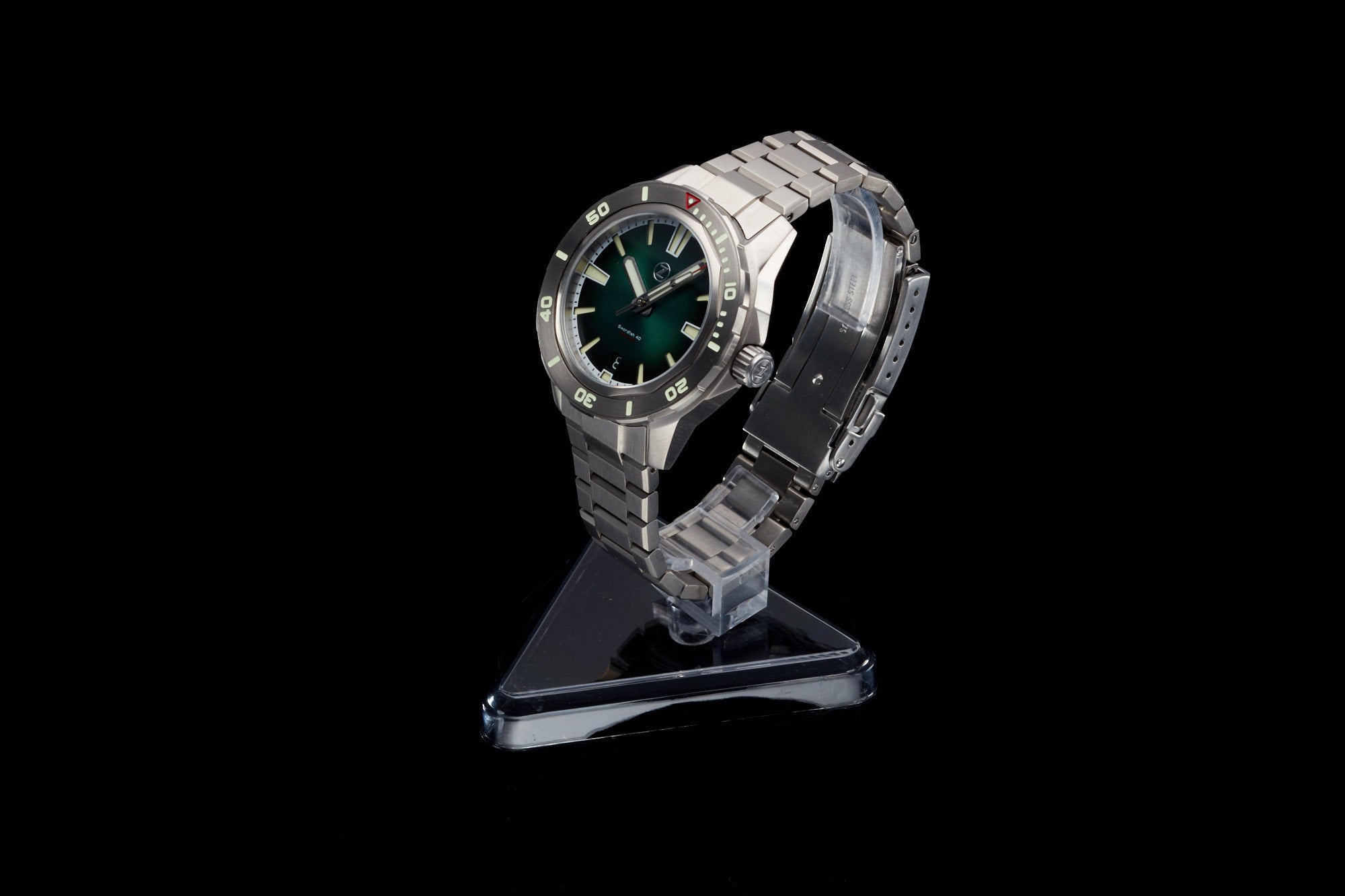 Swordfish 40mm Ti Emerald Green