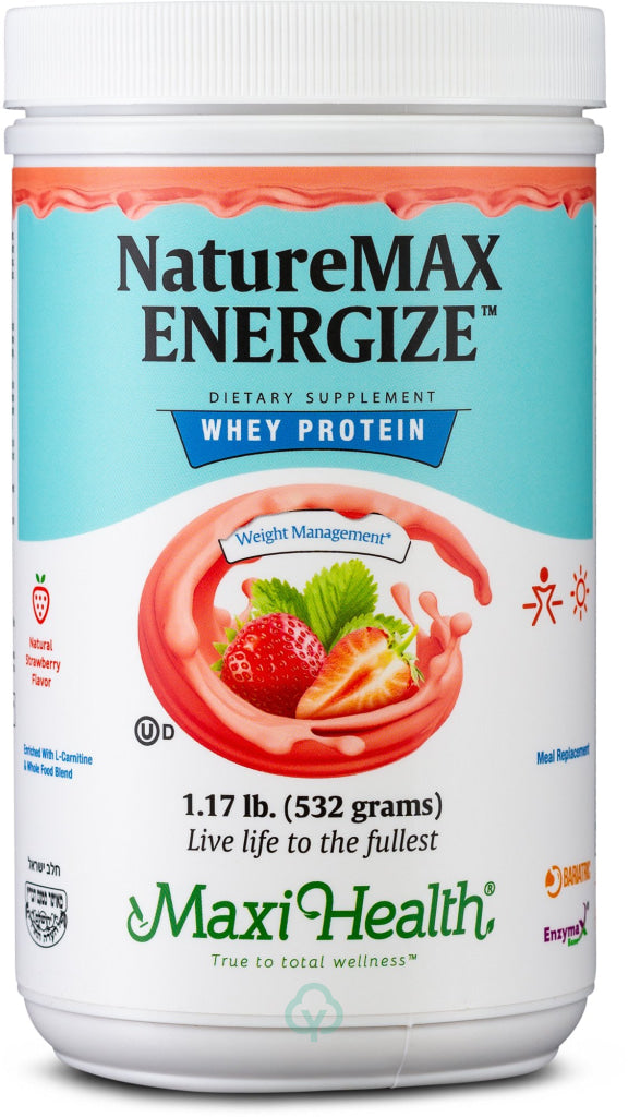 Maxi Health Naturemax Energize Strawberry (Whey), 1.17 Lb
