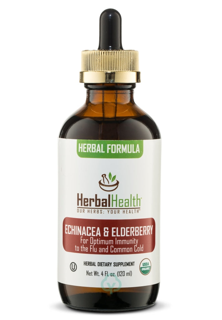 Adult Echinacea and Elderberry Herbal Formula - Herbal Health