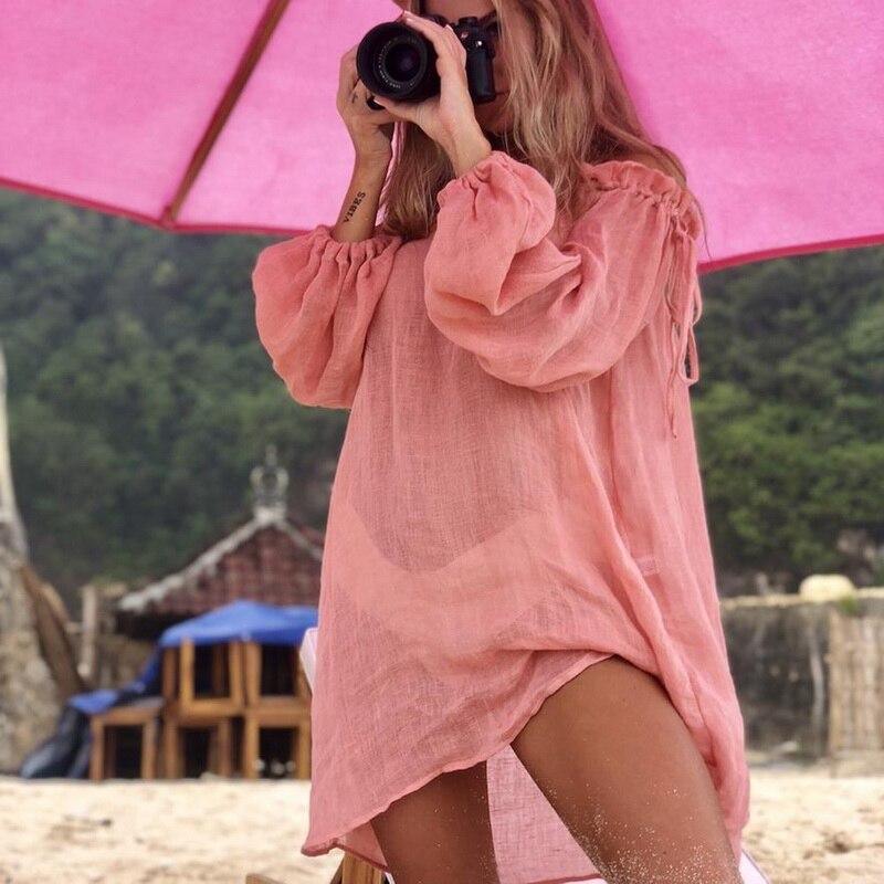 Off Shoulder Bikini Cover Up