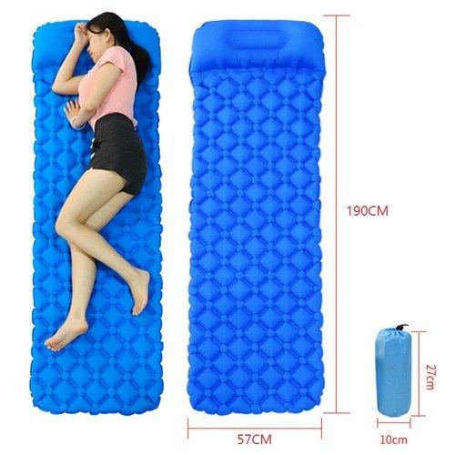 Outdoor Camping Mat Ultra-Light Self Inflatable Mattress Hiking Tent