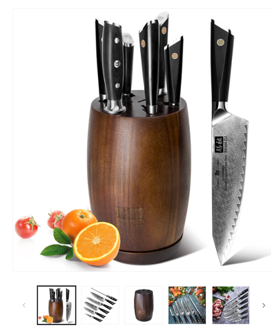 Chef knife set - shanzu