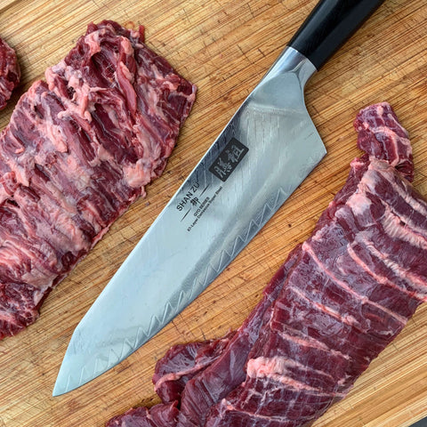 shan zu gyo series chef knife