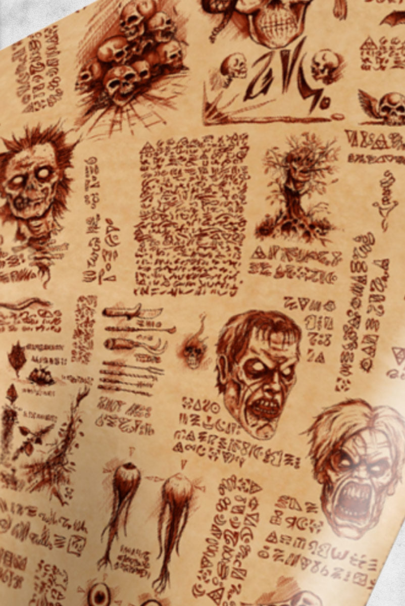 Evil Dead 2 - Necronomicon Wrapping Paper