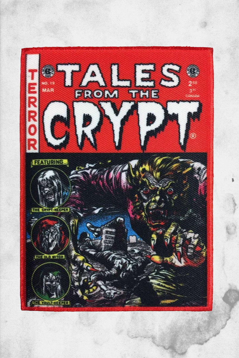 Tales from the Crypt - Red Comic Patch