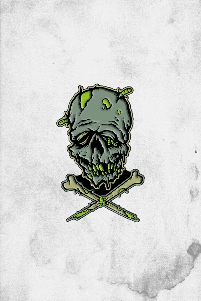 ToxicToons - Zombie Kook! (Enamel Pin)