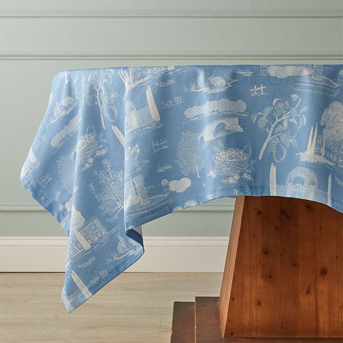 Bluet Provence Toile Tablecloth