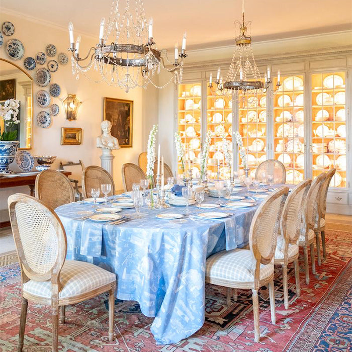 Bluet Provence Toile Tablecloth