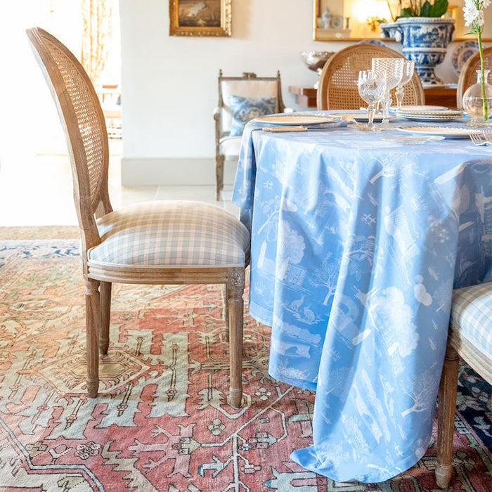 Bluet Provence Toile Tablecloth