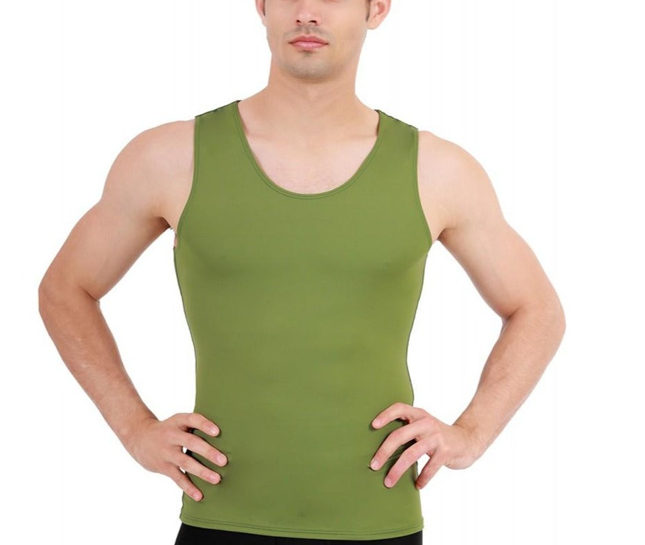 Insta Slim I.S.Pro USA Big & Tall Medium Compression Muscle Tank -2MAT001BT