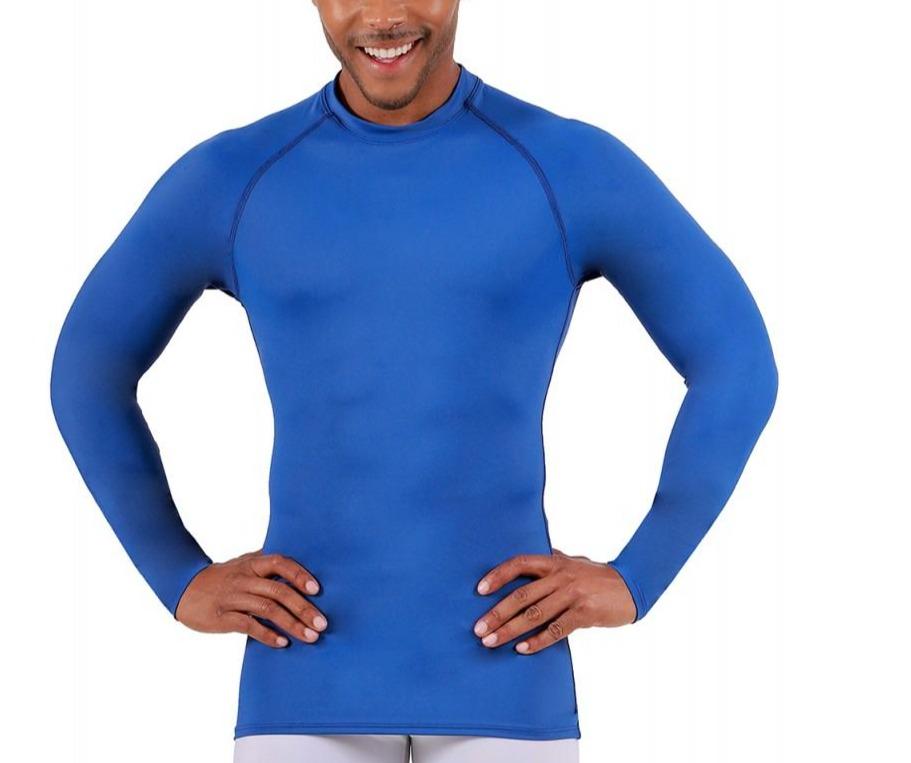 Insta Slim I.S.Pro USA Medium Compression Raglan Long Sleeve T-Shirt W/Top Stitch - 2MAT010