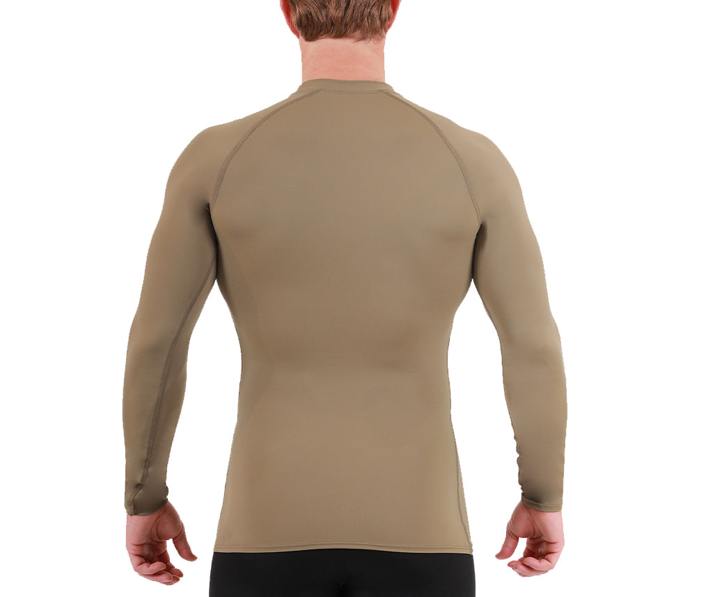 Insta Slim I.S.Pro USA Medium Compression Raglan Long Sleeve T-Shirt W/Top Stitch - 2MAT010