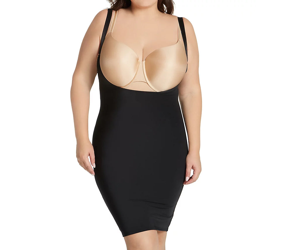 InstantFigure Underbust Curvy Tank Dress w/ Adjustable Bra Straps WDS40151C