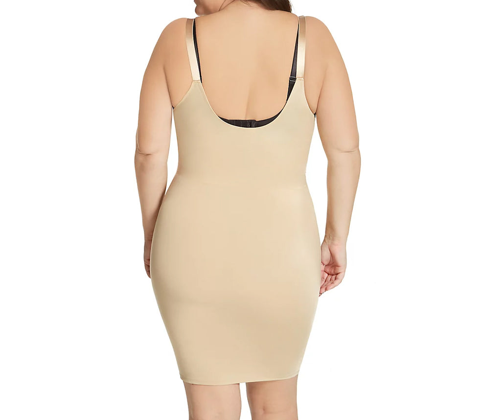 InstantFigure Underbust Curvy Tank Dress w/ Adjustable Bra Straps WDS40151C