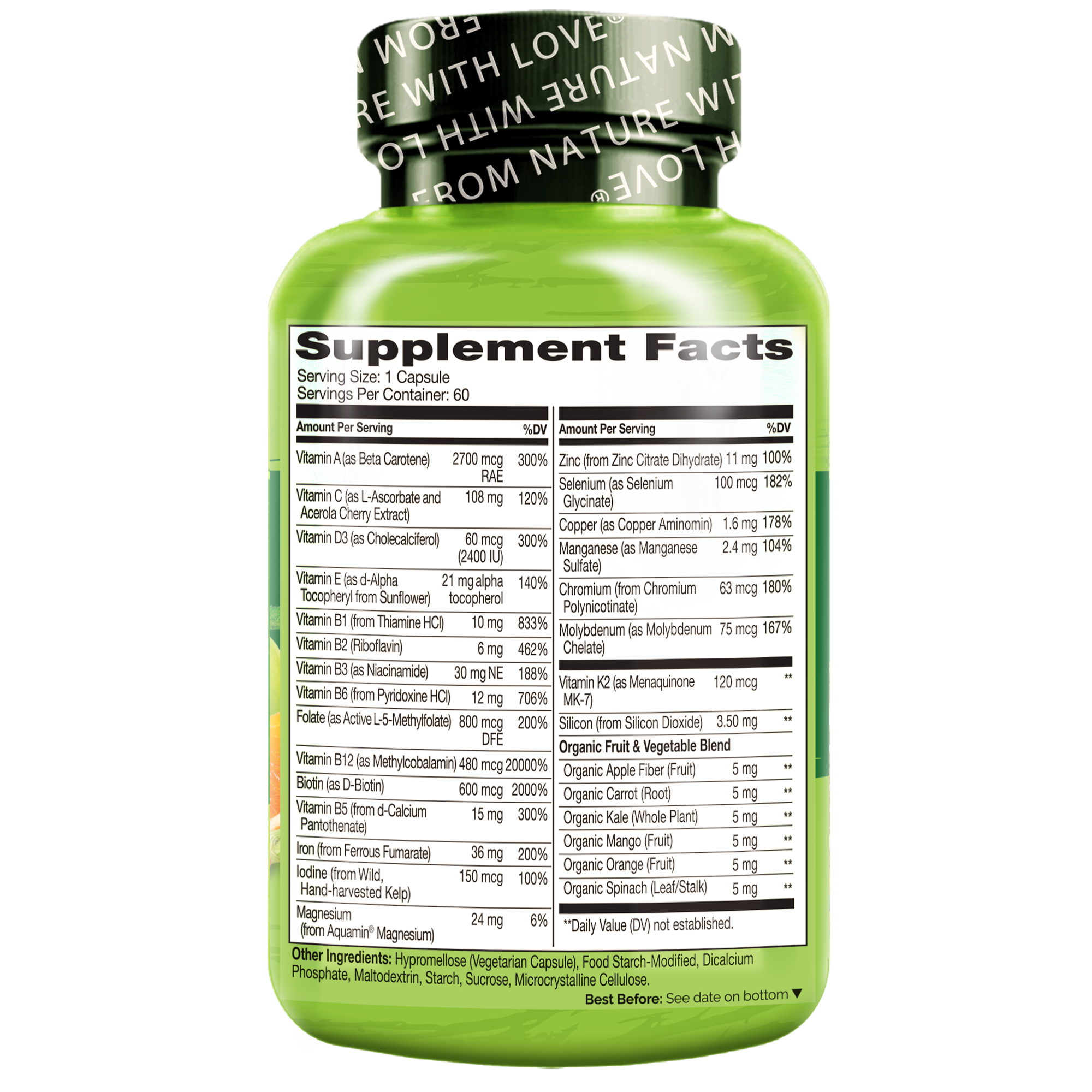 Bariatric Multivitamin for Post Gastric Bypass Surgery Patients