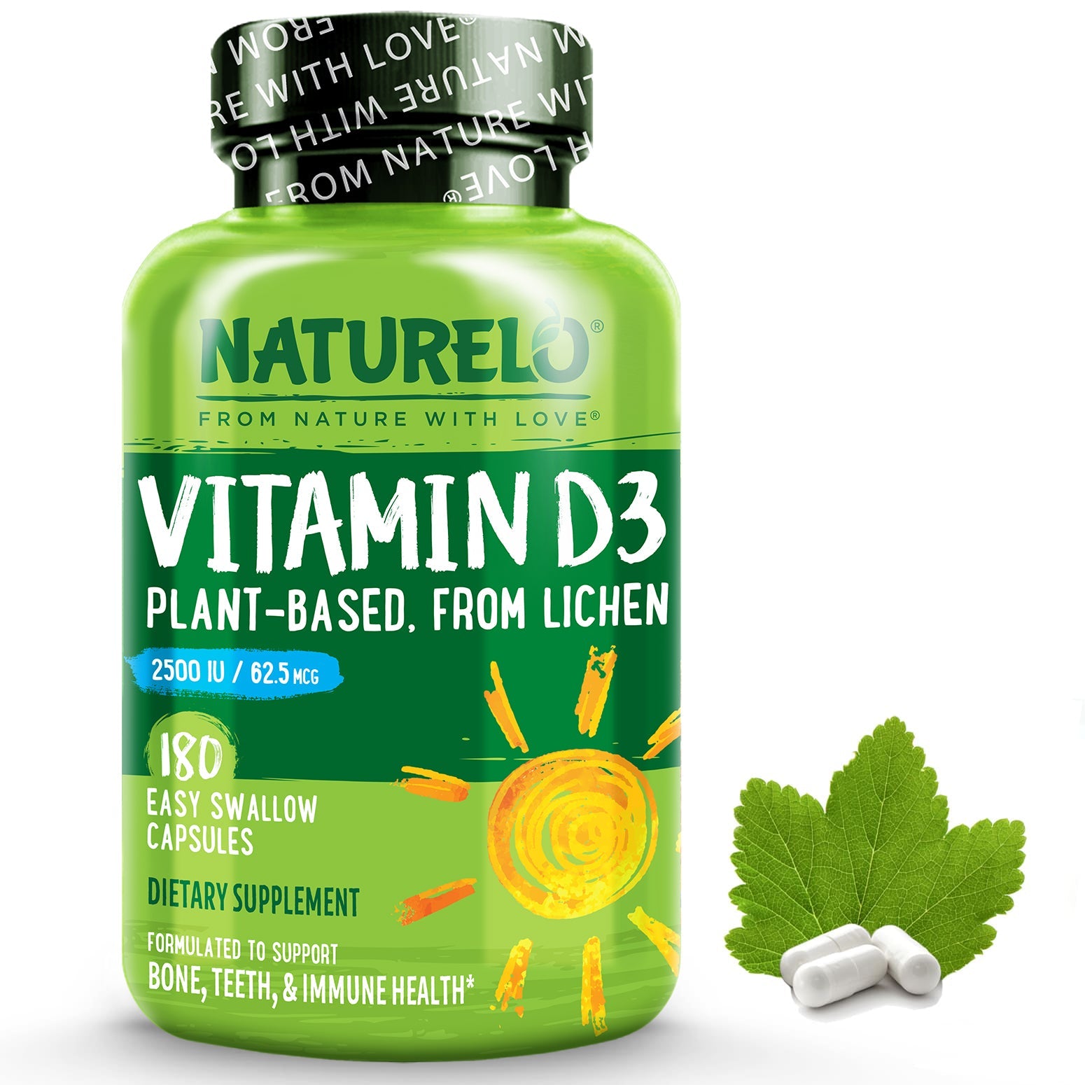 Vegan Vitamin D3, 2500 IU