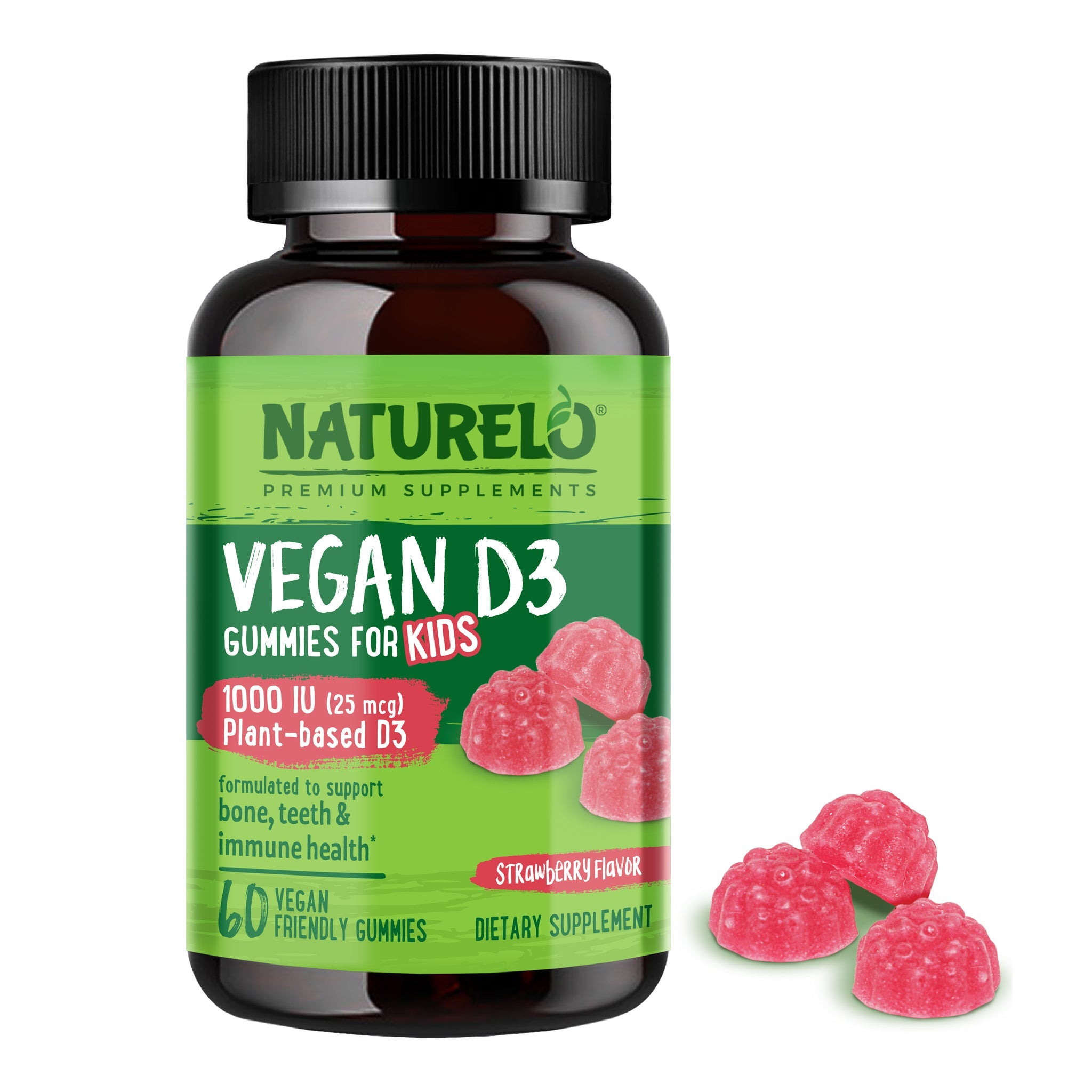 Whole Food Vitamin D3 Gummies for Kids