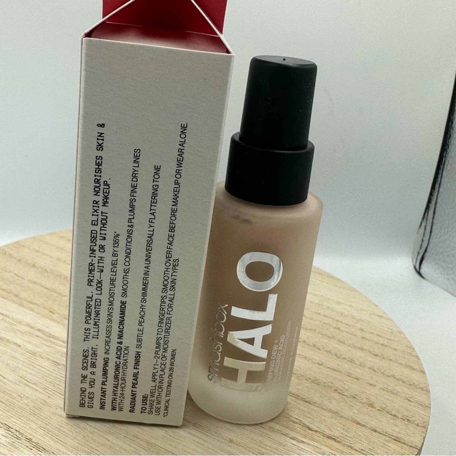 Smashbox Halo Illuminating Moisturizer Plumping Dew + Hyaluronic Acid