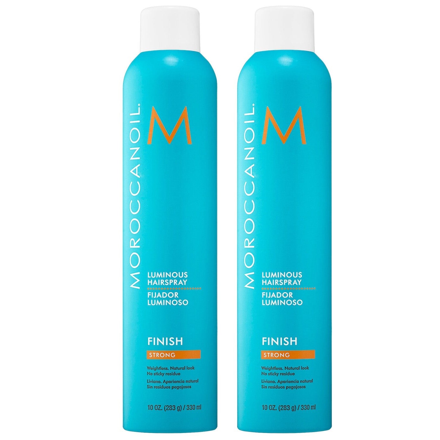 Moroccanoil Luminous Finish Hair Spray Strong Duo Set 10oz / 330ml