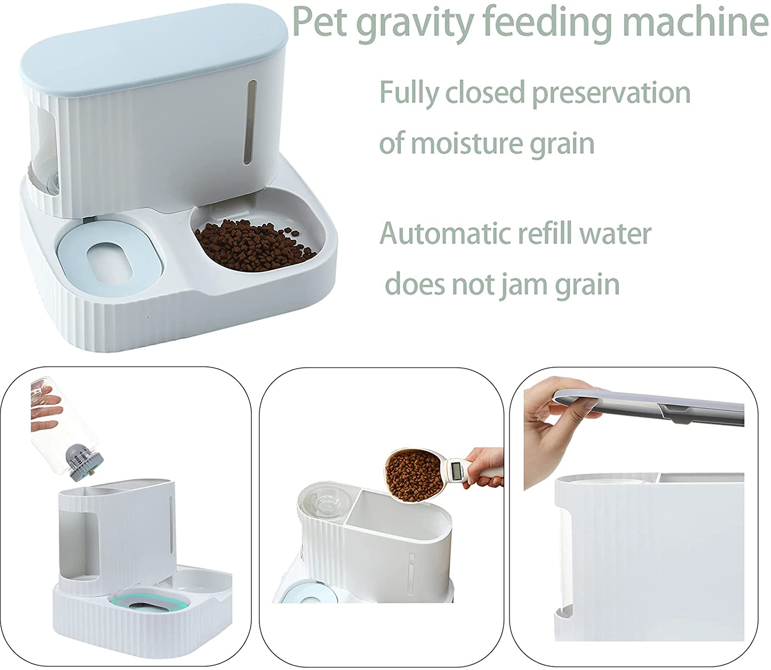 High Quality Pet Automatic Feeder Food Bowl