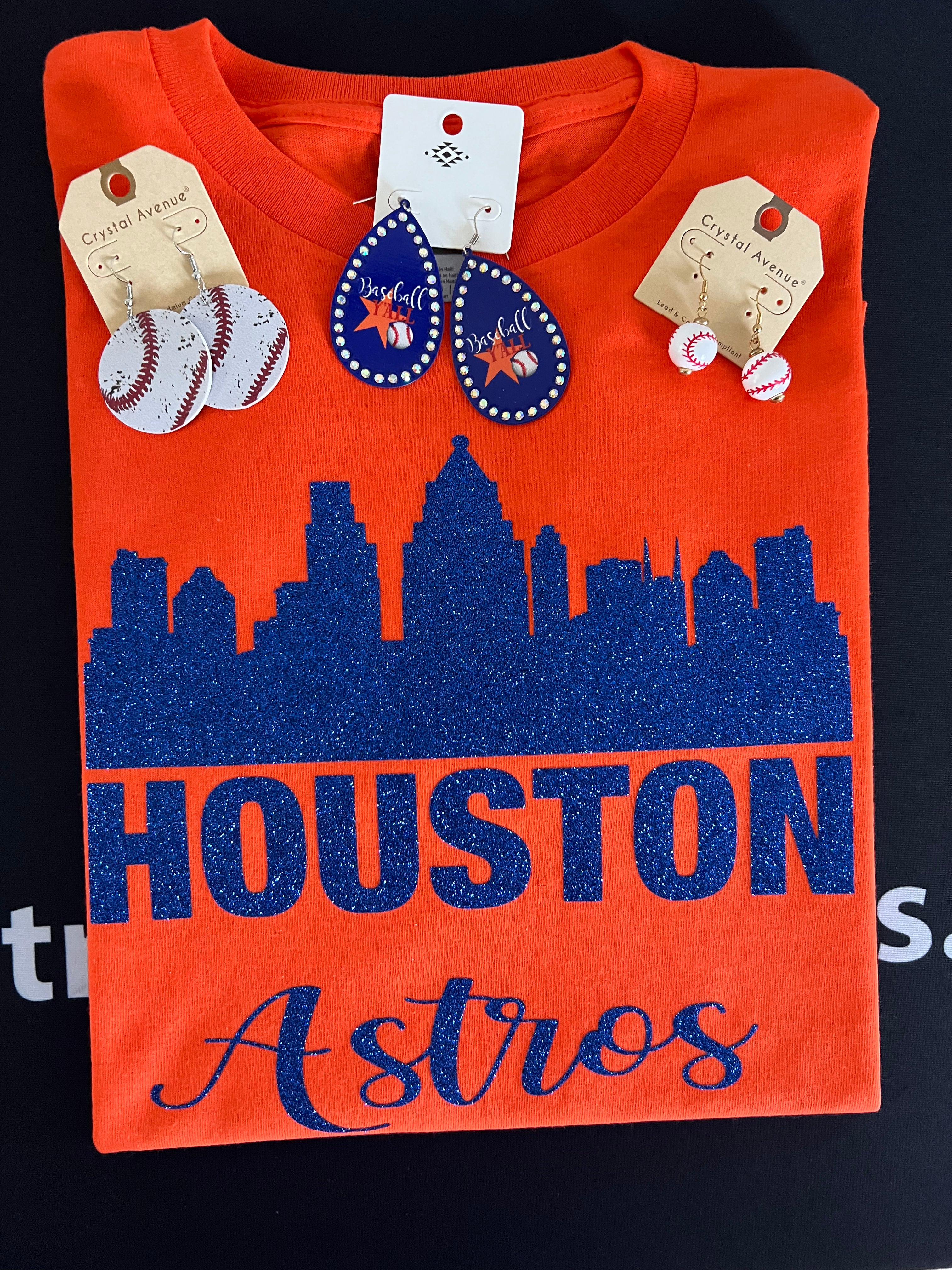 Houston Astros (blue glitter)