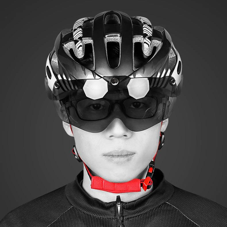 In-Bike Cycling Helmet with Goggles - Unisex