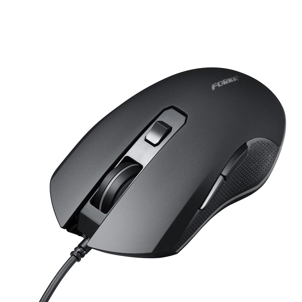 Stylish USB Wired Gaming Mouse - 6 Buttons, 3200 DPI