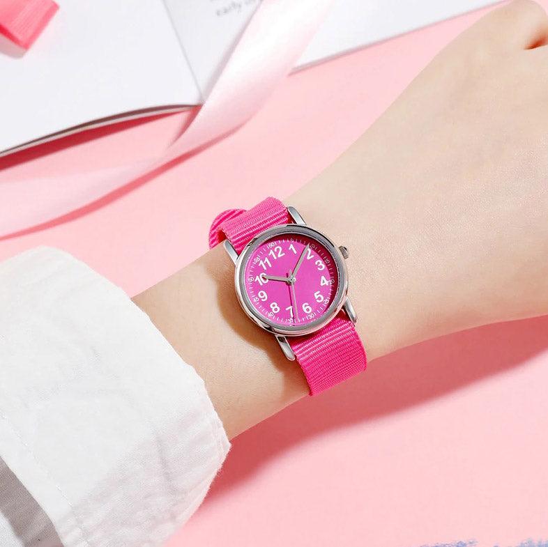 Kids Wristwatch | Easy Reader Fashionable Quartz Wristwatch