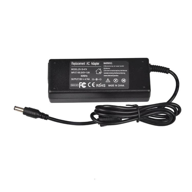 Universal Power Adapter Charger - 19V, 4.74A, 90W, 23 Interchangeable Heads