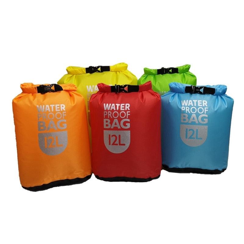 Waterproof Dry Bag Sack 6L/12L/24L for Swimming Rafting Kayaking Boating Outdoors