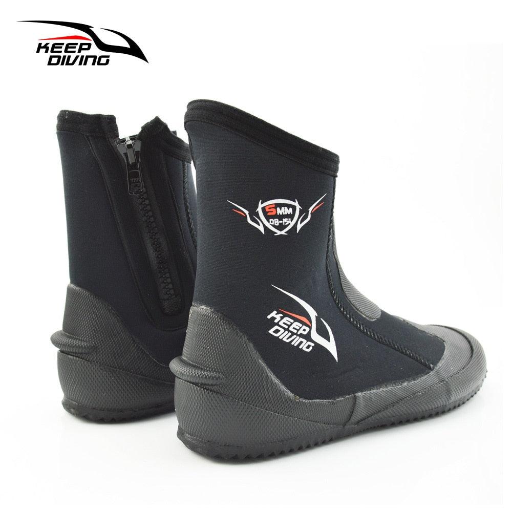 Neoprene Scuba Diving Boots - 3mm and Cold Proof