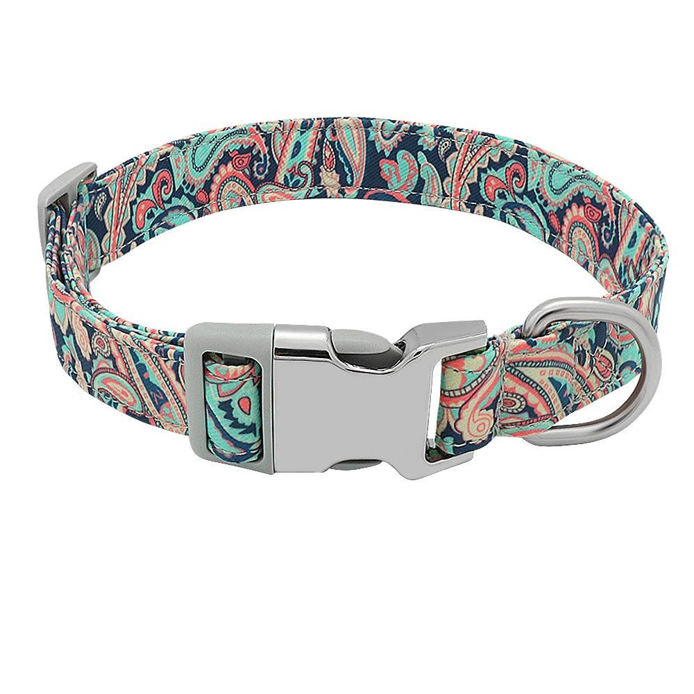 Trendy Printed Collar for Dogs - Multicolour