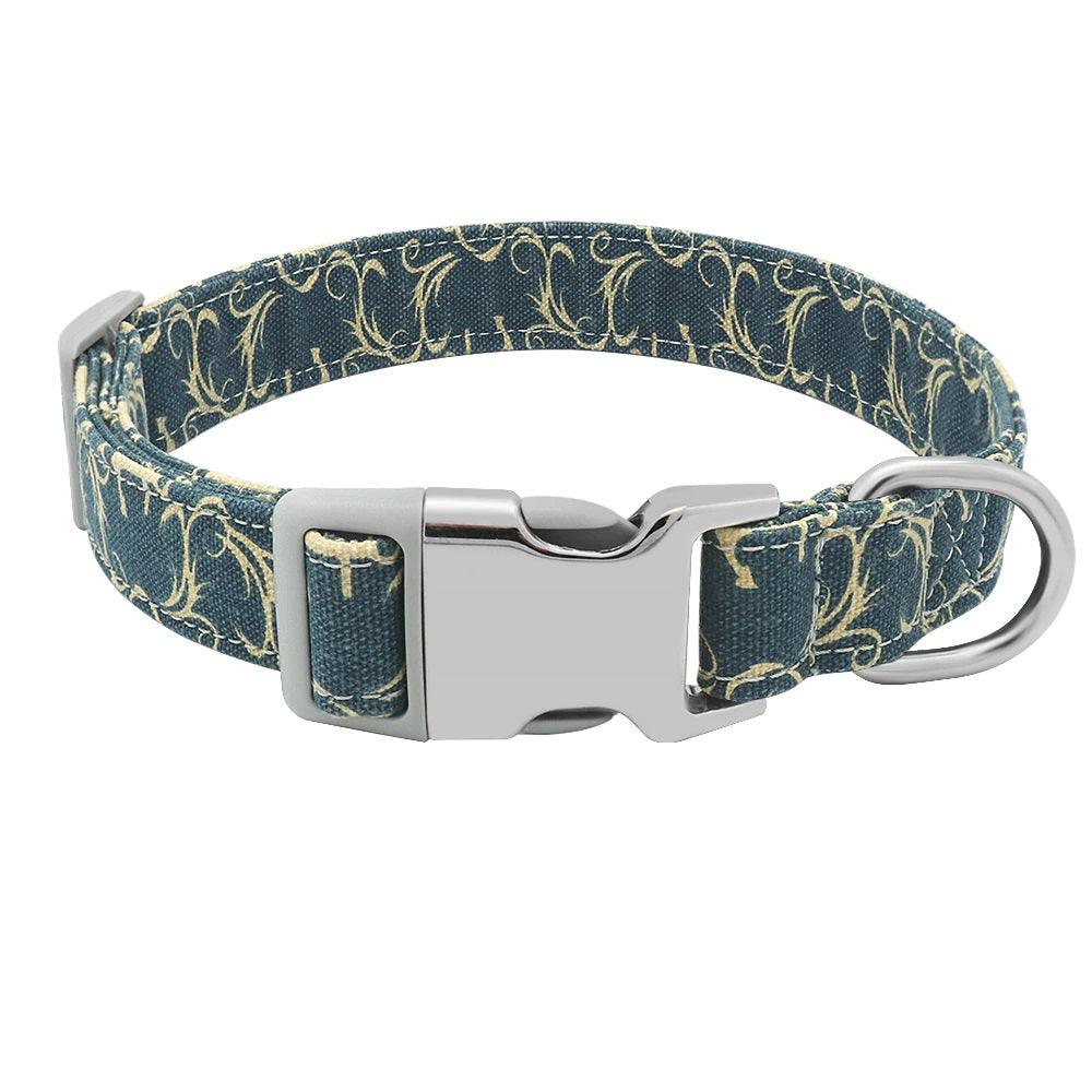 Trendy Printed Collar for Dogs - Multicolour