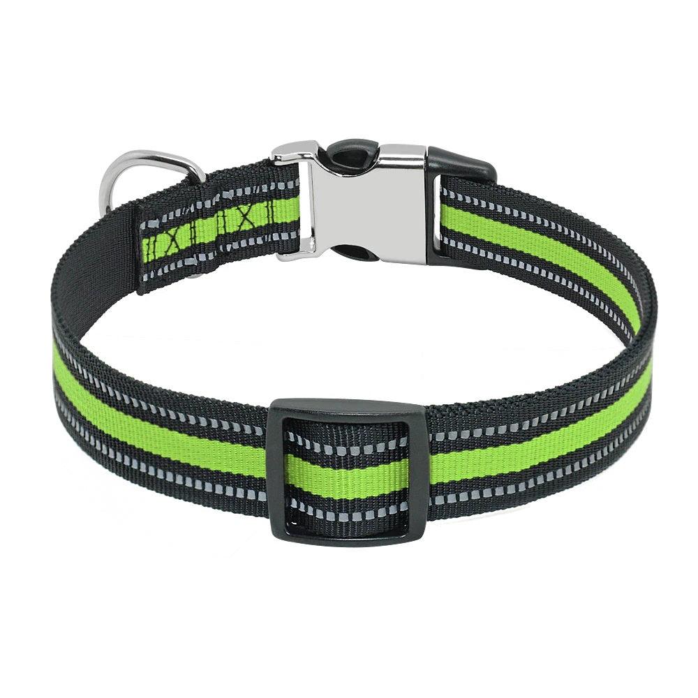 Design Dog Collar with Name Tag | Nylon Innovative Dog Collar