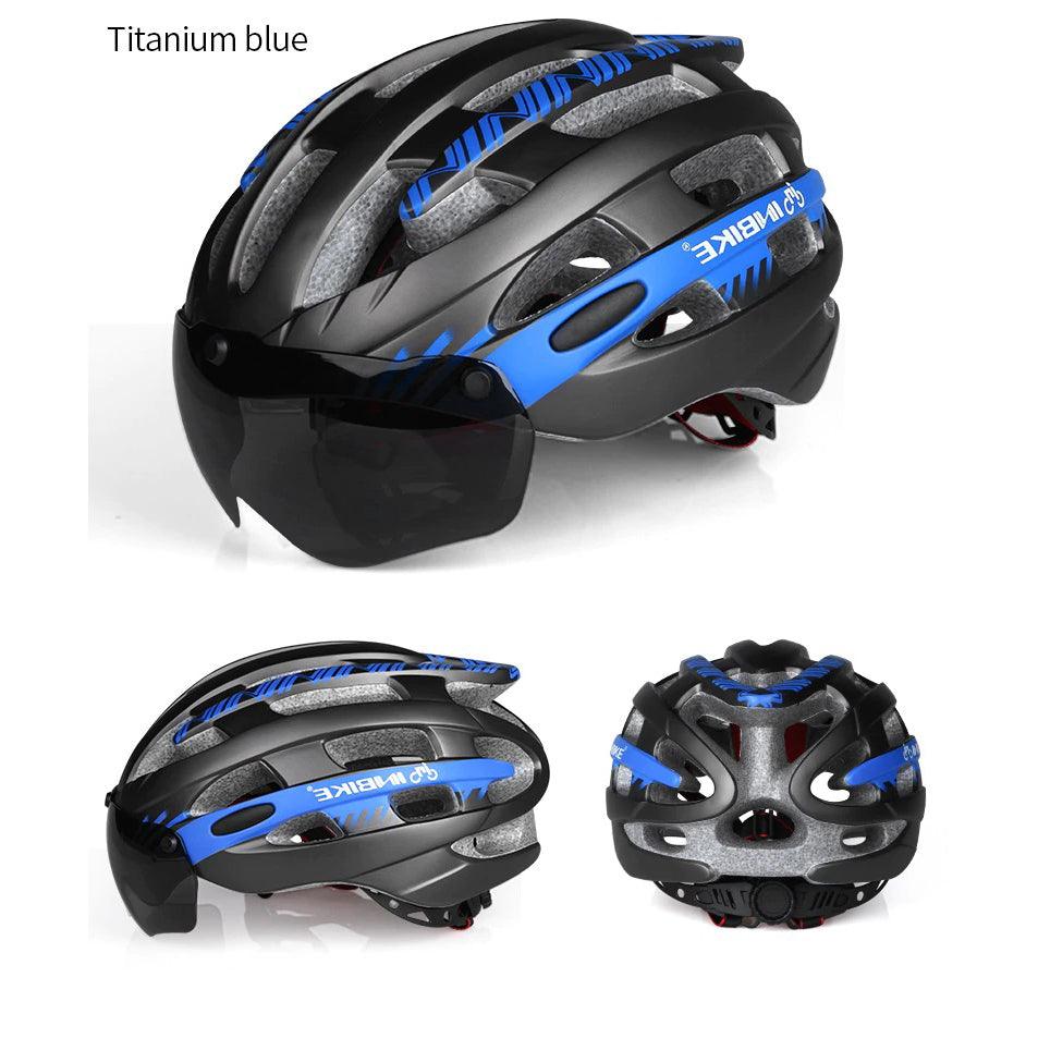 In-Bike Cycling Helmet with Goggles - Unisex