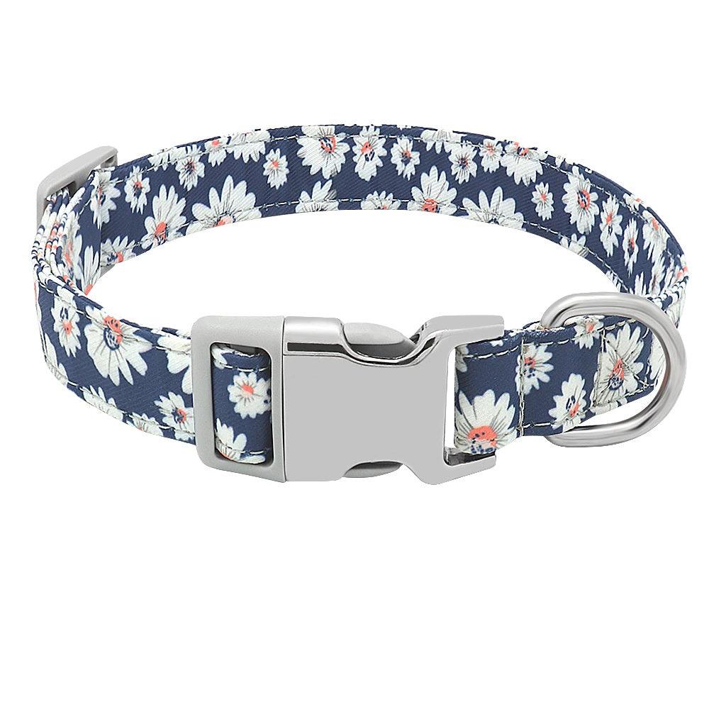 Trendy Printed Collar for Dogs - Multicolour