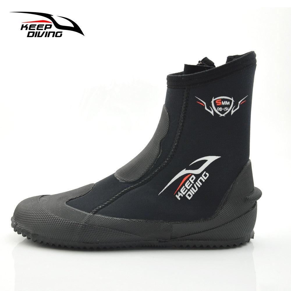 Neoprene Scuba Diving Boots - 3mm and Cold Proof