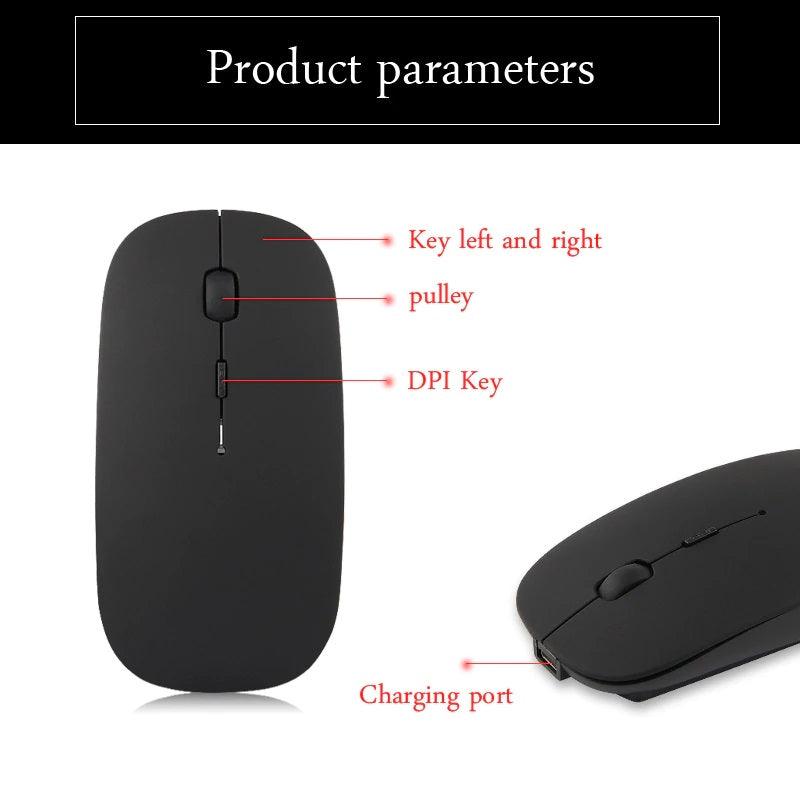Rechargeable Wireless Mouse | Bluetooth Mouse for Home and Office Use