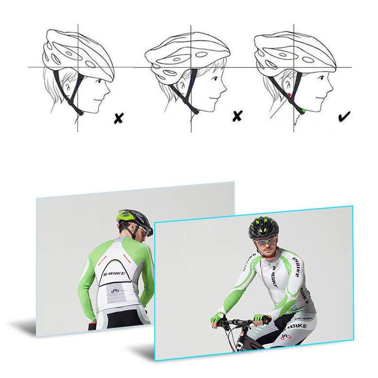 In-Bike Cycling Helmet with Goggles - Unisex