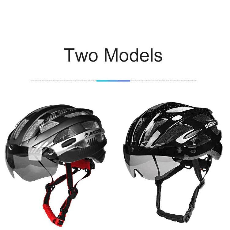 In-Bike Cycling Helmet with Goggles - Unisex