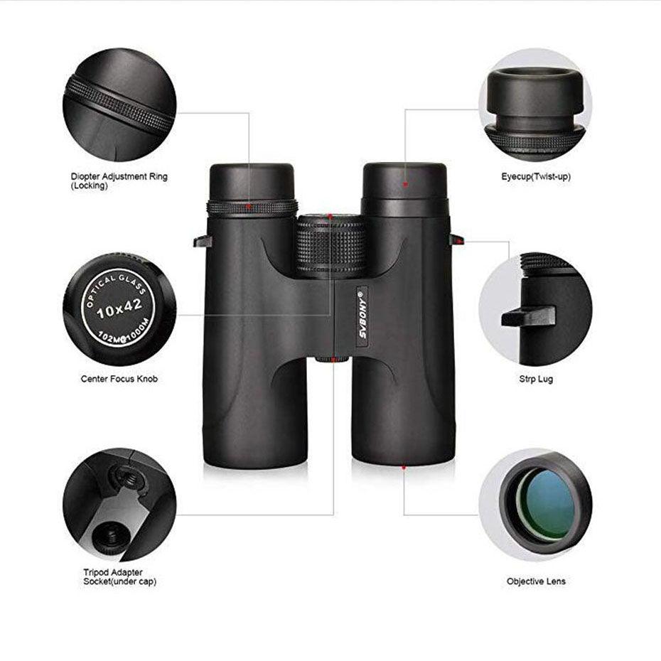 Powerful Professional Monocular Telescope for Outdoors SV40 10X42/8X32