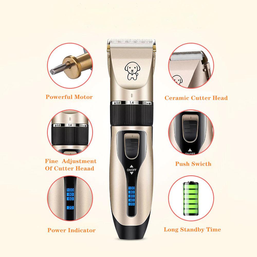 Dog Professional Hair Trimmer and Grooming Kit | Pet Accessories